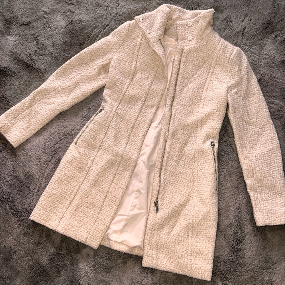 H&M Cream Teddy Jacket